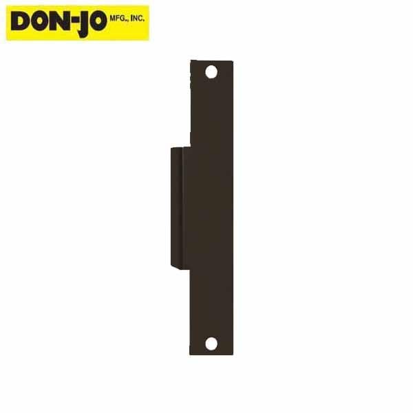 Don-Jo: Electric Strike Filler Plate 9" x 1 3/8", Duro Coated
